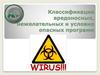 Классификация вредоносных, нежелательных и условно опасных программ