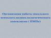 Организация работы школьного психолого-медико-педагогического консилиума (ПМПк)