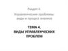 Управленческие проблемы. Виды и процесс анализа
