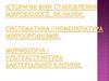 Історичні віхи становлення мікробіології як науки. Систематика і номенклатура мікроорганізмів