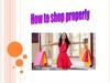 How to shop propertly