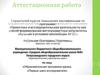 Аттестационная работа. Образовательная программа кружка «Первые шаги исследователя»