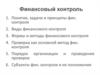 Финансовый контроль