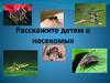 Детям о насекомых