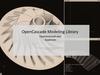 OpenCascade Modeling Library. Введение