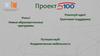 Проект. Новые образовательные программы