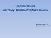 Компьютерная мышь. Или просто «мышка»