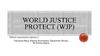 World justice protect (WJP). Верховенство права
