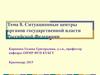 Ситуационные центры органов государственной власти РФ. (Тема 8)