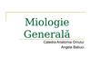 Miologie generală