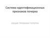 Система идентификационных признаков почерка. Общие признаки почерка