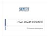 Omg semat essence основные принципы