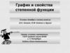 График и свойства степенной функции