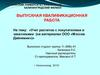 Учет расчетов с покупателями и заказчиками (на материалах ООО «Мэссив Дайнемик»)
