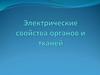 Электрические свойства органов и тканей