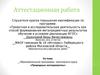 Аттестационная работа. Образовательная программа элективного курса «Природные эксперименты»