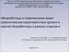Безработица в современном мире: сравнительная характеристика уровня и причин безработицы в разных странах