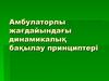 Амбулаторлы жағдайындағы динамикалық бақылау принциптері