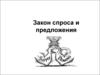 Закон спроса и предложения