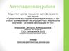 Аттестационная работа. Проектная деятельность в детском саду