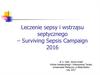 Leczenie sepsy i wstrząsu septycznego