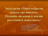 Многообразие живых организмов. Осенние явления в жизни растений и животных