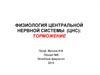 Физиология центральной нервной системы (ЦНС). Торможение