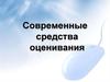 Современные средства оценивания уровня образовательных достижений учащегося