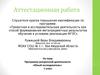 Аттестационная работа. Программа внеурочной деятельности «Юный исследователь». 1 класс