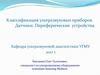 Классификация ультразвуковых приборов. Датчики. Периферические устройства