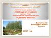«Всероссийский экологический урок «Сделаем вместе!»
