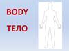 Name parts of body