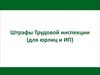 Штрафы трудовой инспекции