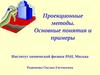  Проекционные методы. Основные понятия и примеры
