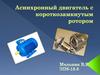 Асинхронный двигатель с короткозамкнутым ротором