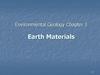 Earth Materials