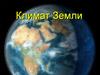 Климат земли