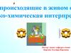 Особенности происходящие в живом организме в физико-химической интерпретации