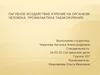 Пагубное воздействие курение на организм человека. Профилактика табакокурения