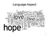 Language Aspect
