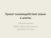 Проект взаимодействия семьи и школы «Музей и дети»