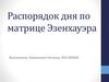 Распорядок дня по матрице Эзенхауэра