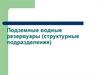 Подземные водные резервуары. Структурные типы подземных вод