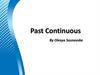 Past Continuous