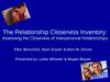 The Relationship Closeness Inventory