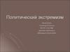 Политический экстремизм