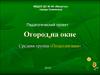 Огород на окне. Педагогический проект