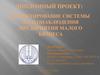 Проектирование системы видеонаблюдения предприятия малого бизнеса