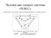 Человек, как элемент системы «Ч-М-С»