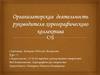 Организаторская деятельность руководителя хореографического коллектива